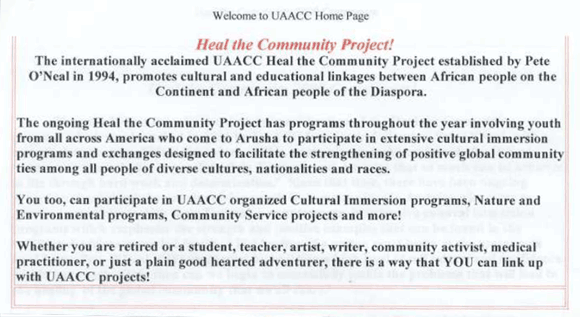 UAACC Home Page