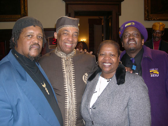 Bullwhip, Councilman Charles Barron, Cleo and BJ