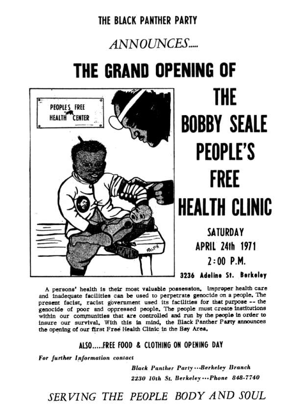 Bobby Seale Free Health Clinic