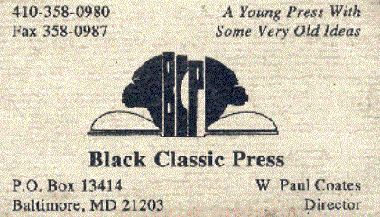 Black Classic Press